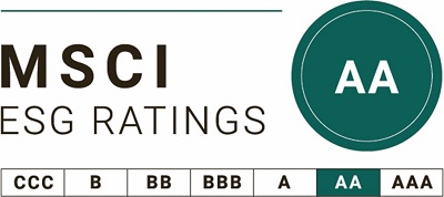 [image]"AA" in MSCI ESG Rating