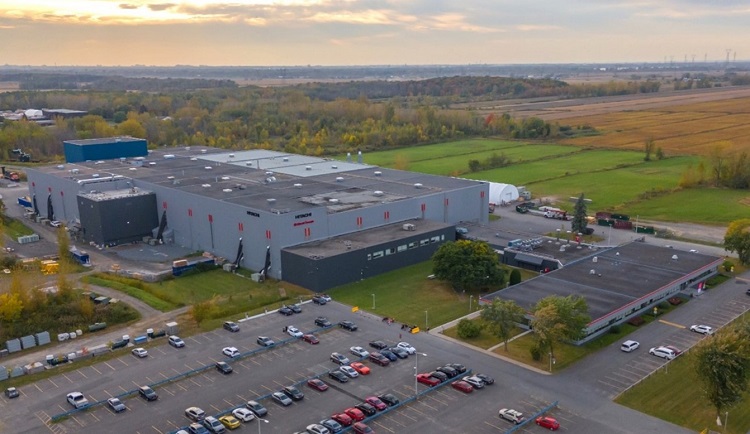 [image]Aerial View of Hitachi Energy Transformer Factory in Varennes, Quebec