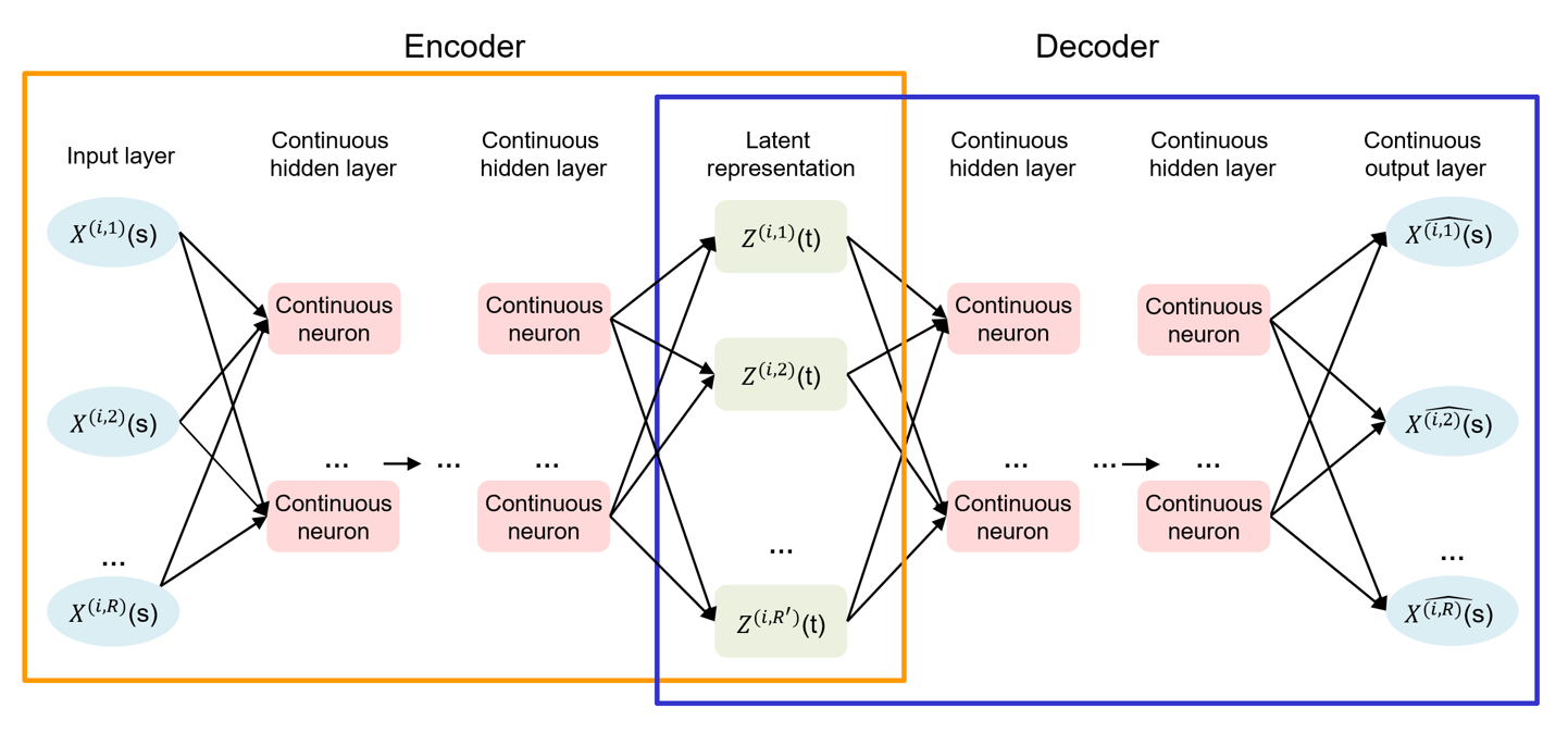 Figure 1.  General architecture of the bi-functional autoencoder