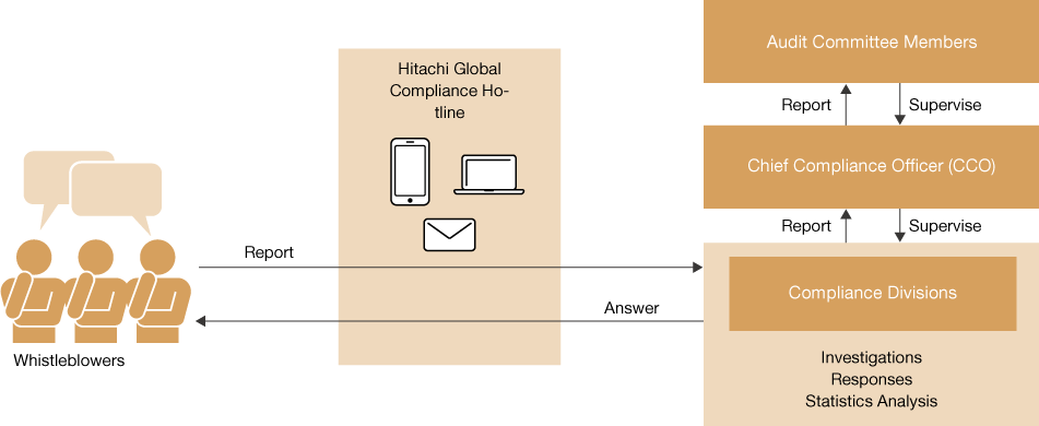 figure : Reporting and Monitoring Structure