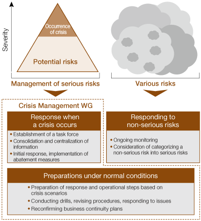 figure : Crisis Management Initiatives