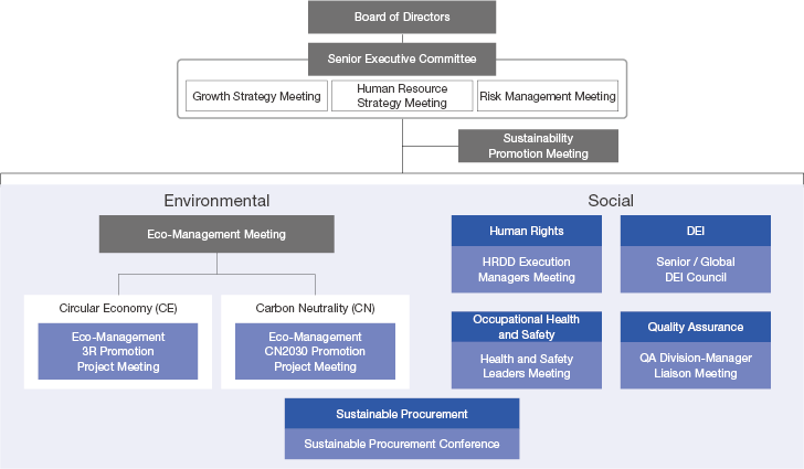 figure : Framework for Promoting Sustainability Strategy